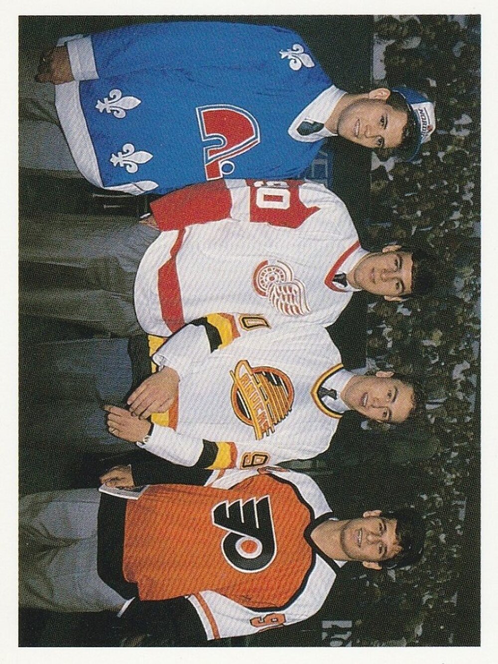 Top Ten Draft Picks Checklist - 90/91 Upper Deck Hockey